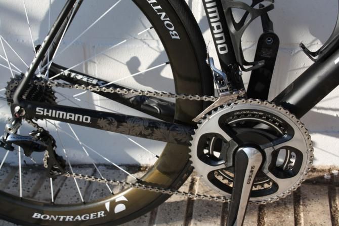 Cancellara makes the switch from Speedplay Zero Titanium pedals to Shimano in 2014