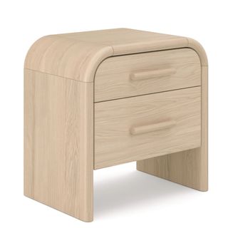 Faydra 2-Drawer Nightstand - Natural Ash