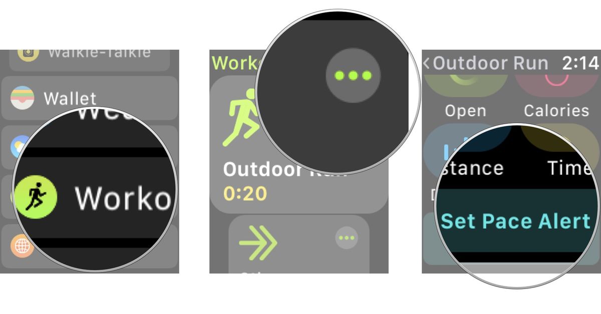 apple watch pace tracker