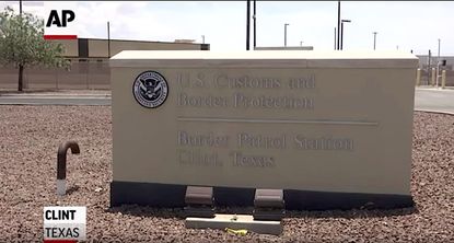 The Border Patrol station in Clint, Texas