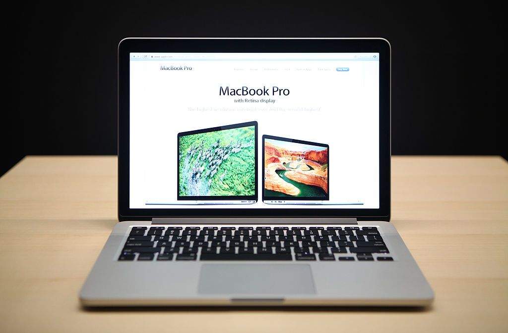 A MacBook Pro