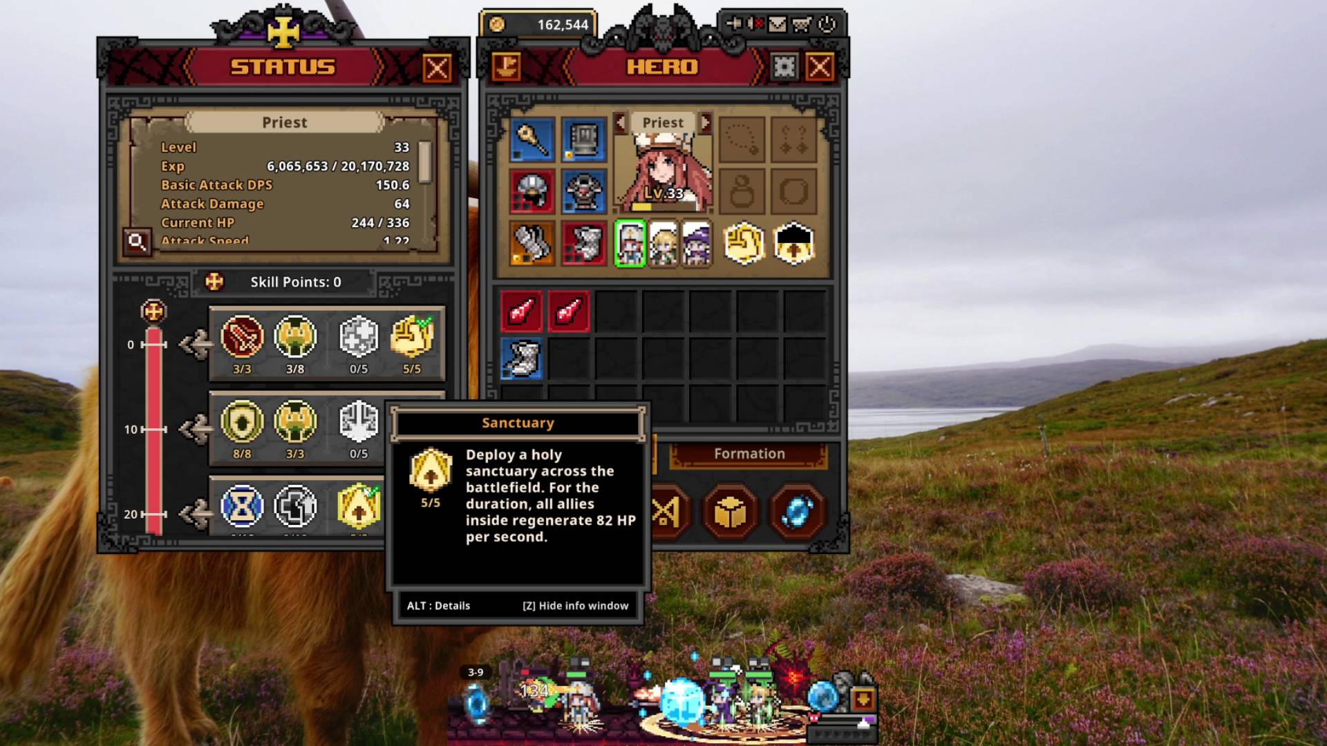 Task Bar Hero Skills Task Bar Hero skills