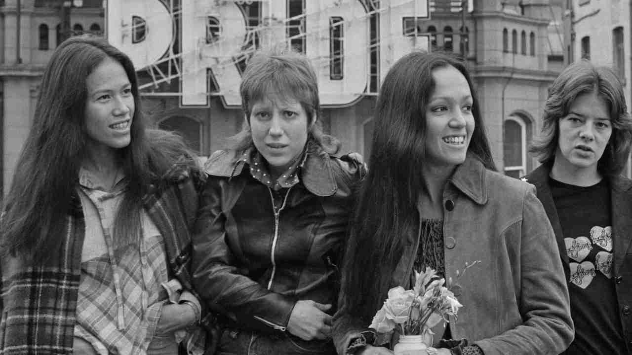 Fanny posing for a photograph in the early 1970s