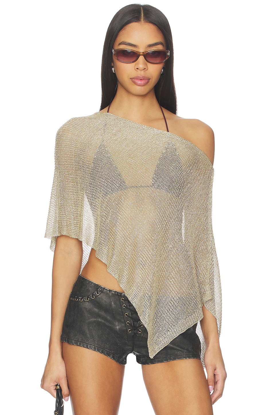 shiny poncho