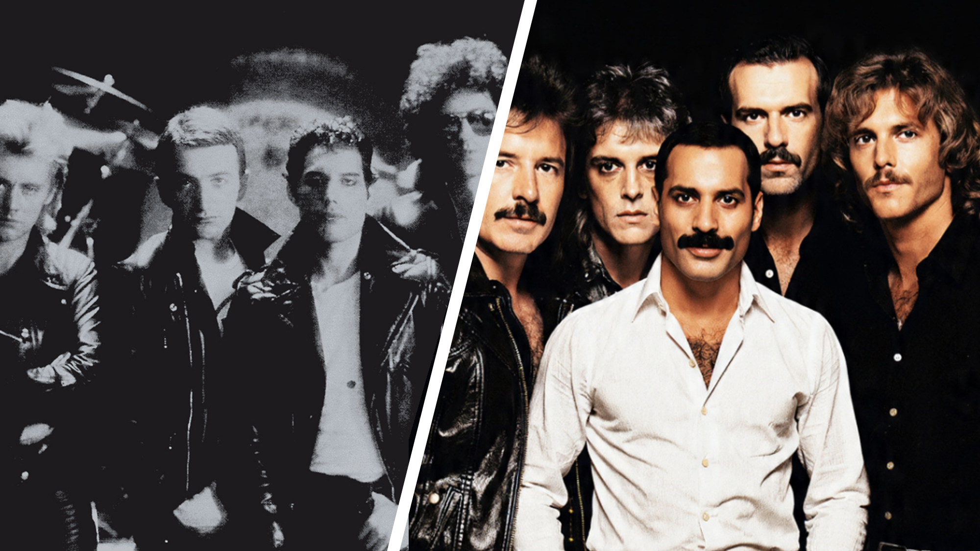Queen The game album cover and AI-generated version