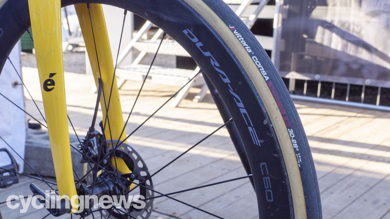 Wout Van Aert's Cervelo S5 from Omloop Het Nieuwsblad