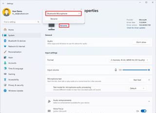 Rename Bluetooth microphone