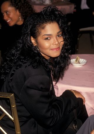 80s hair - janet jackson