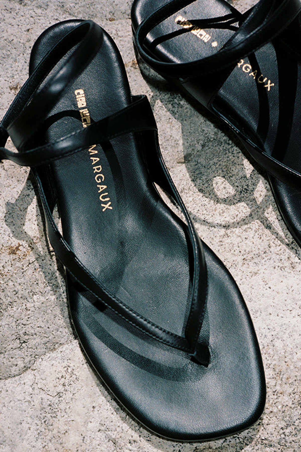 Ciao Lucia x Margaux The Palermo Sandal Black