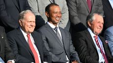 Jack Nicklaus, Tiger Woods, Gary Player