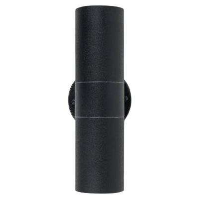 black wall sconce