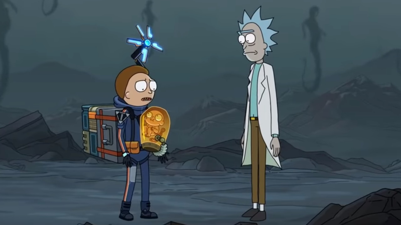 Rick and morty death stranding