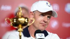 Luke Donald after winning the 2025 Ryder Cup