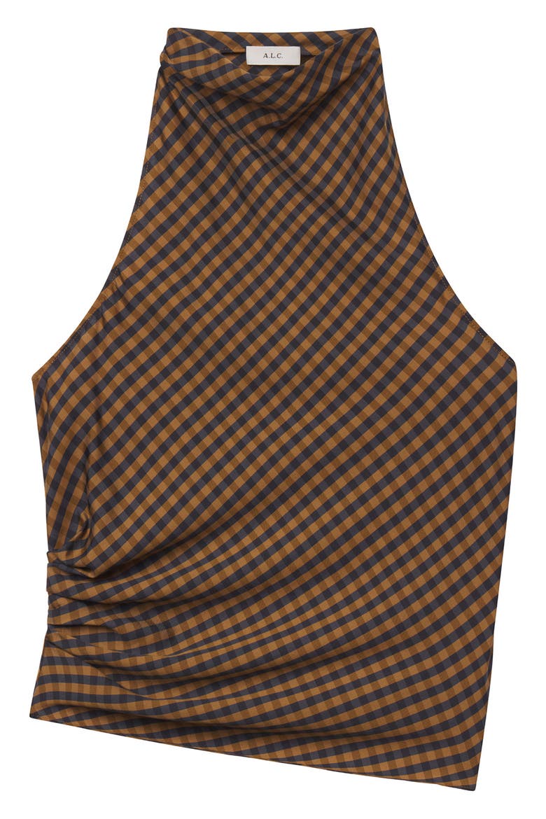 Penelope Gingham Halter Top