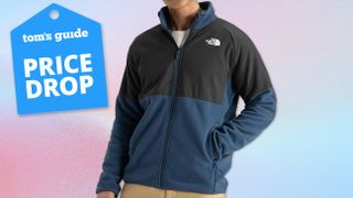 The North Face fleece jacket with price drop tag