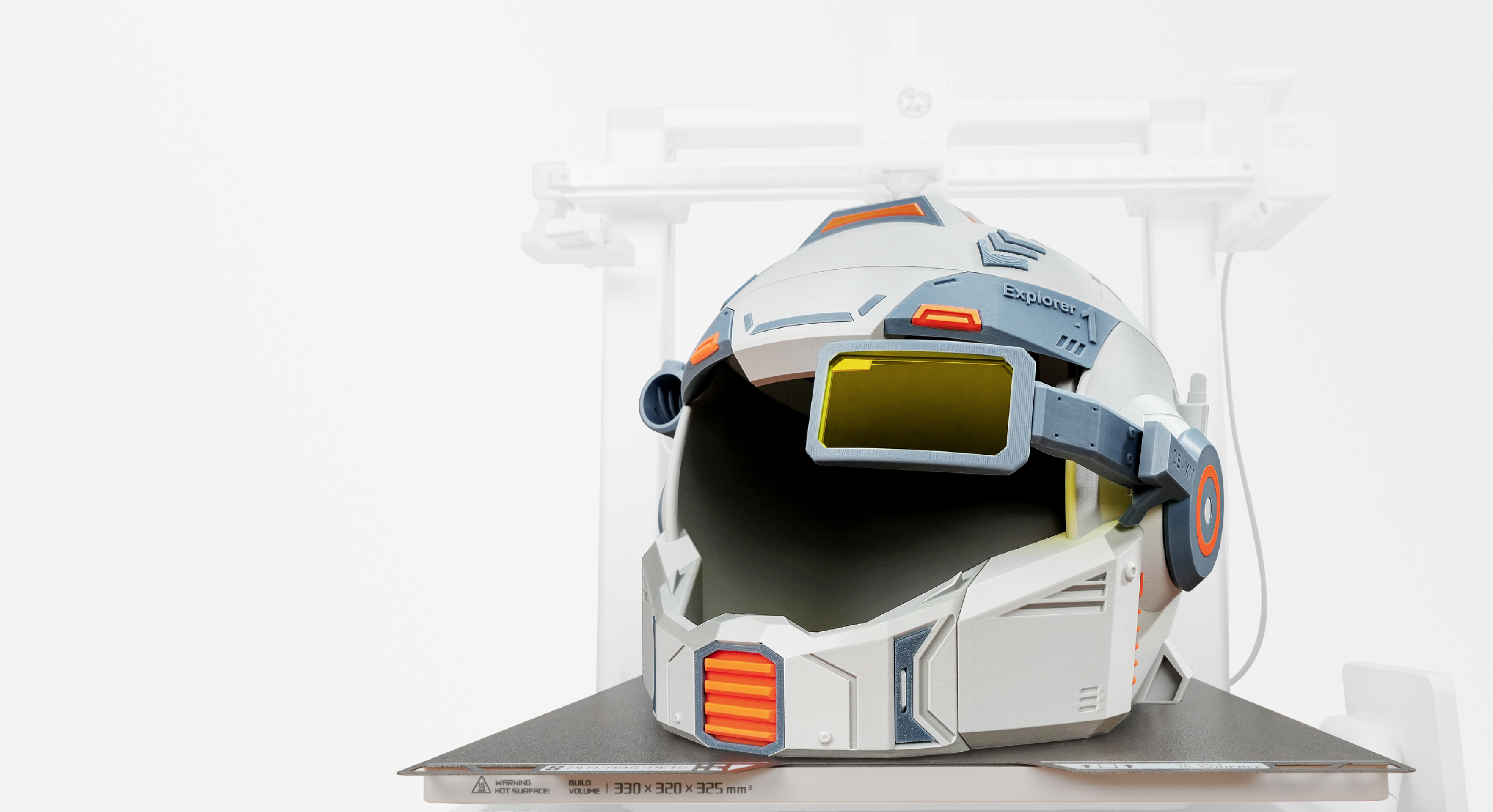 Bambu Labs 3d printer helmet