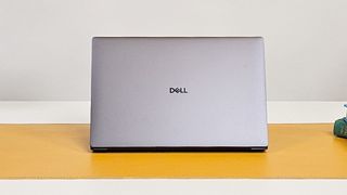 A Dell 14 Premium sitting on a desk