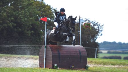 Samantha Lissington riding RICKER RIDGE SOOTY GNZ in CCI-S 4* Section S during the showjumping phase of the BURNHAM MARKET INTERNATIONAL (3) held at Sussex Farm near Burnham Market in Norfolk in the UK on the 20th September 2020