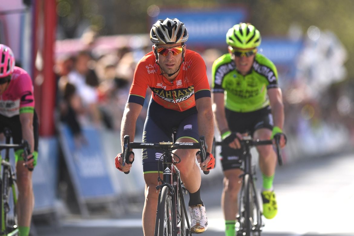 Vincenzo Nibali (Bahrain-Merida) started Pais Vasco well despite racing Tour of Flanders the previous day