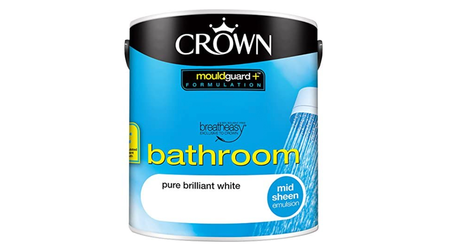 Crown's versatile product is one of the best bathroom paints