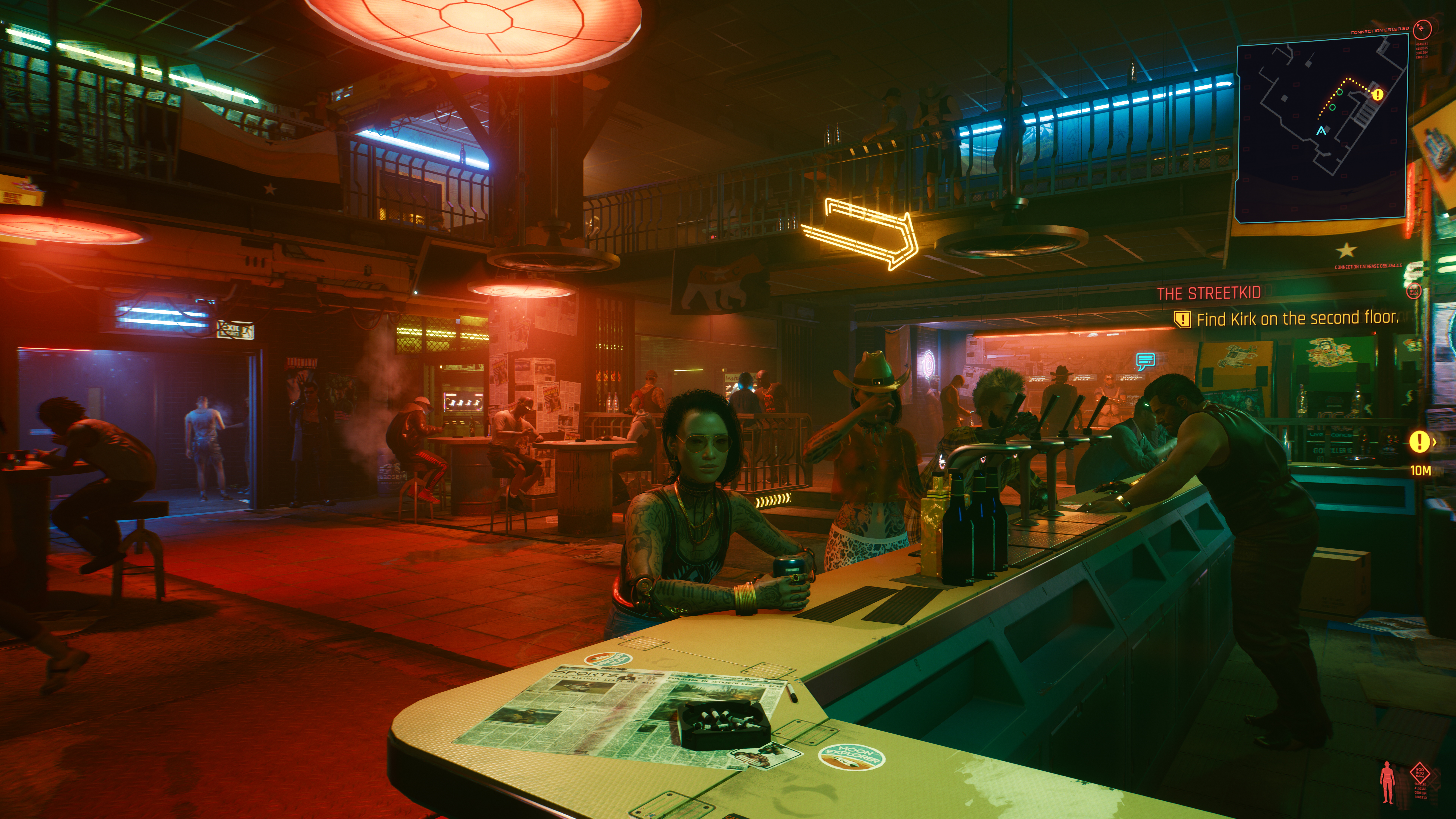 Кибер деревня выход. Cyberpunk 2077 Bar. Бар посмертие Cyberpunk. Киберпанк 2077 Элизабет в баре. Cyberpunk 2077 бар.