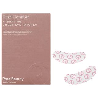 Rare Beauty Find Comfort Hydrating Under Eye Patches on a white background