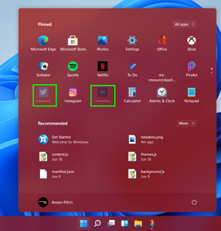 Windows 11 Start Menu Crapware