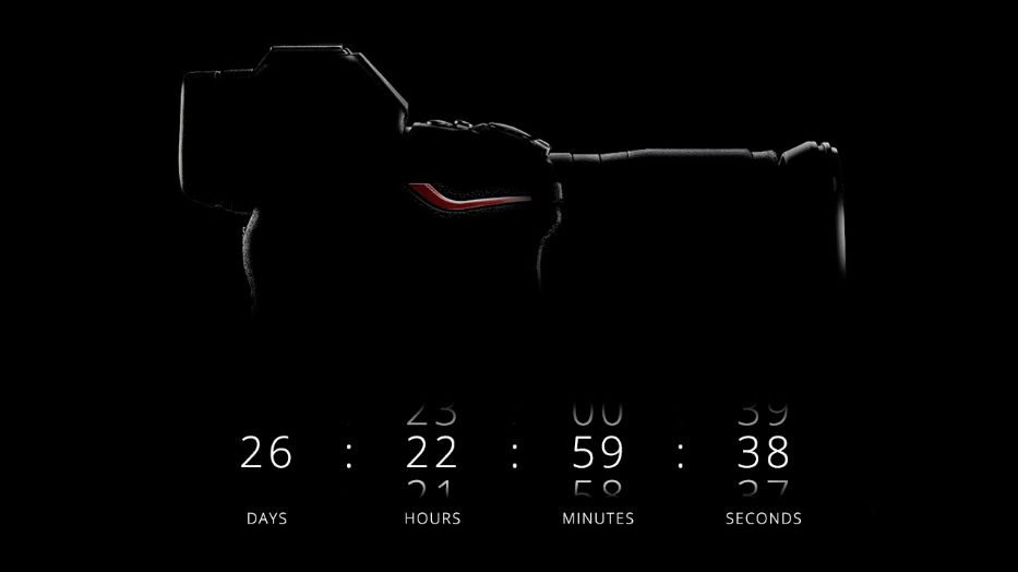 Image and countdown clock for new Nikon camera