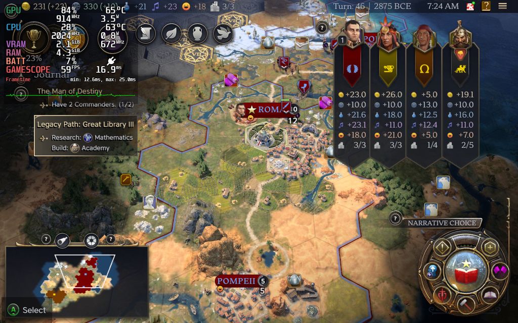 Does Civilization 7 run on gaming handhelds? Windows Central