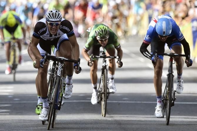 Marcel Kittel (Giant-Shimano) wins stage 1 of the Tour de France