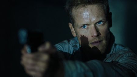 Sam Heughan in SAS Red Notice