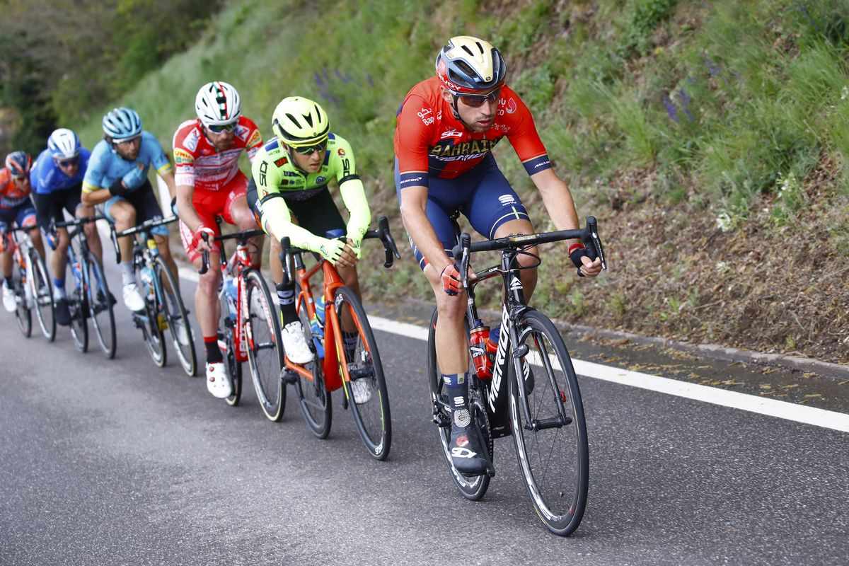 Antonio Nibali in the break