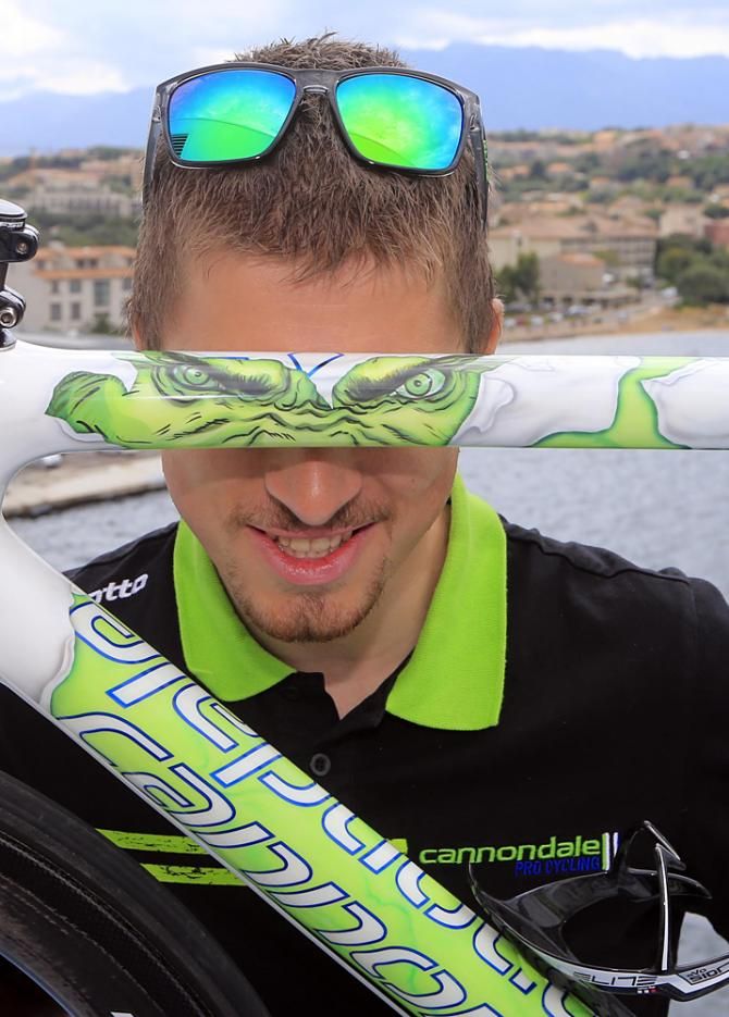 Peter Sagan's hulk Cannondale has eyes of its own