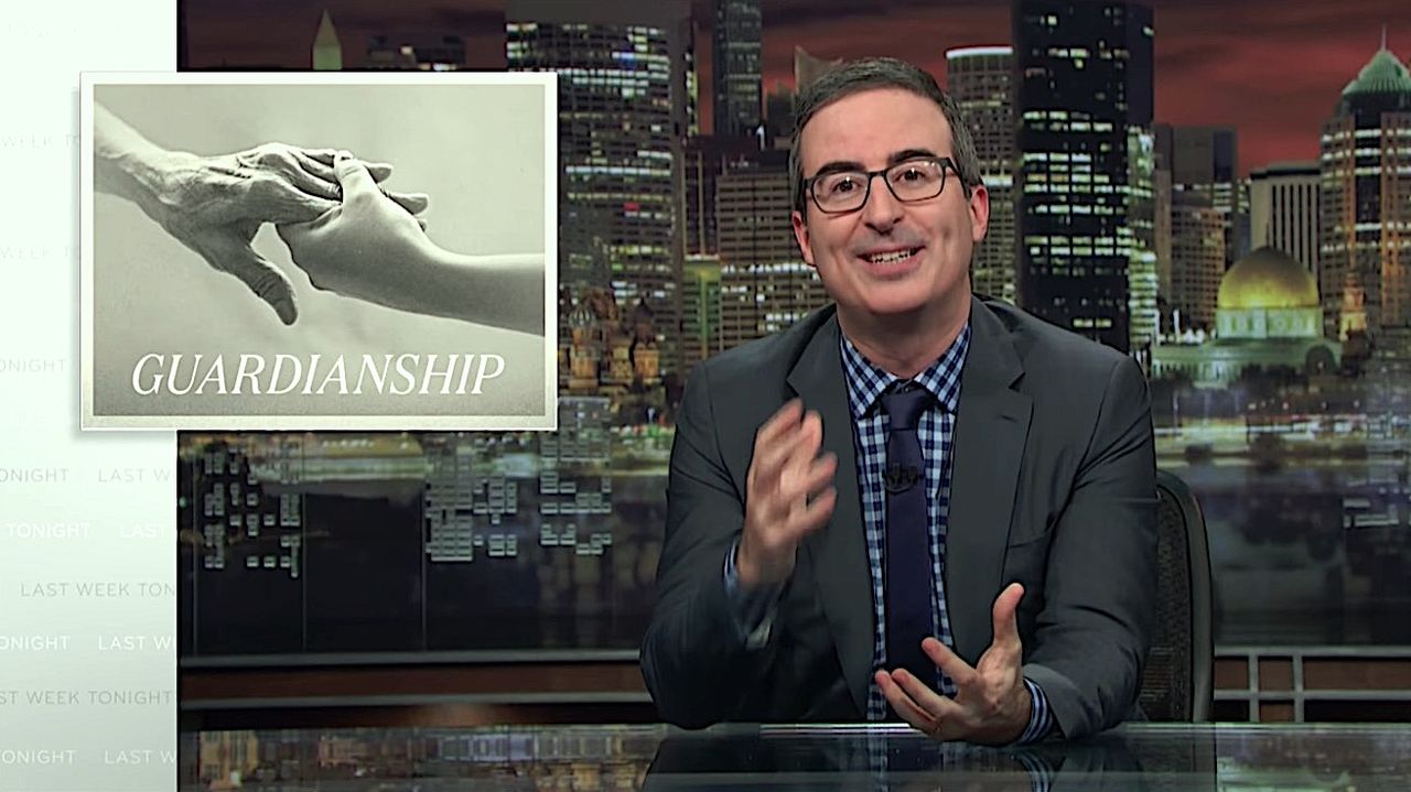 John Oliver tackles guardianship