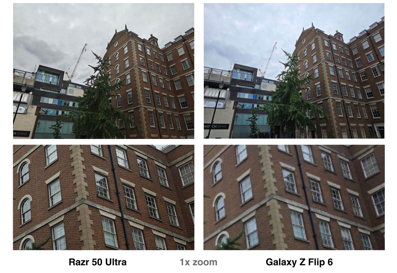 Photos taken on the Motorola Razr 50 Ultra and Samsung Galaxy Z Flip 6