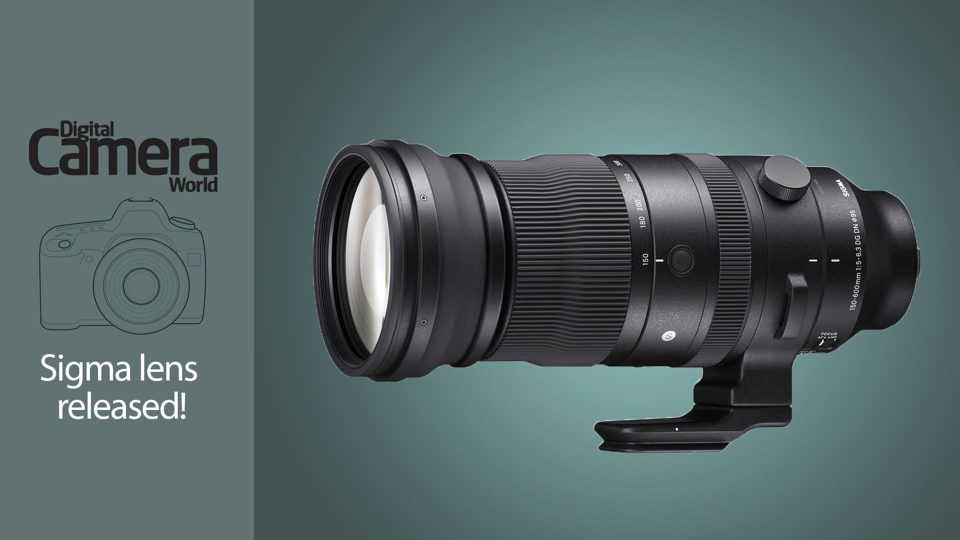 Sigma 150-600mm f/5-6.3 DG DN OS Sports lens for Sony E mount now