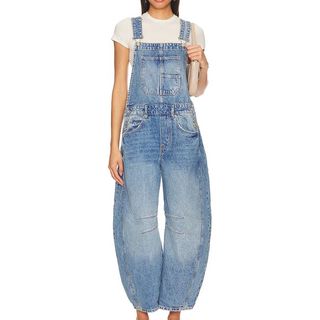 Barrel leg dungarees from Revolve 