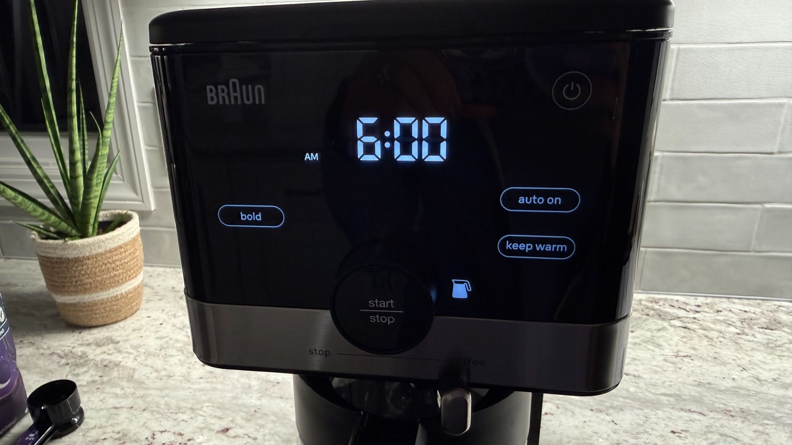 Braun OptiBrew Pro auto-on feature