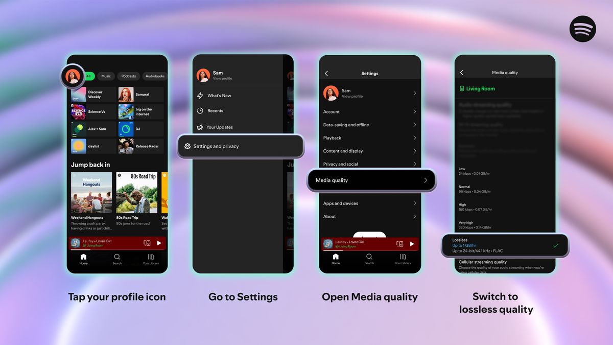 Spotify Rivals Spotify Lossless still trails behind its hi-res streaming rivals – but ...