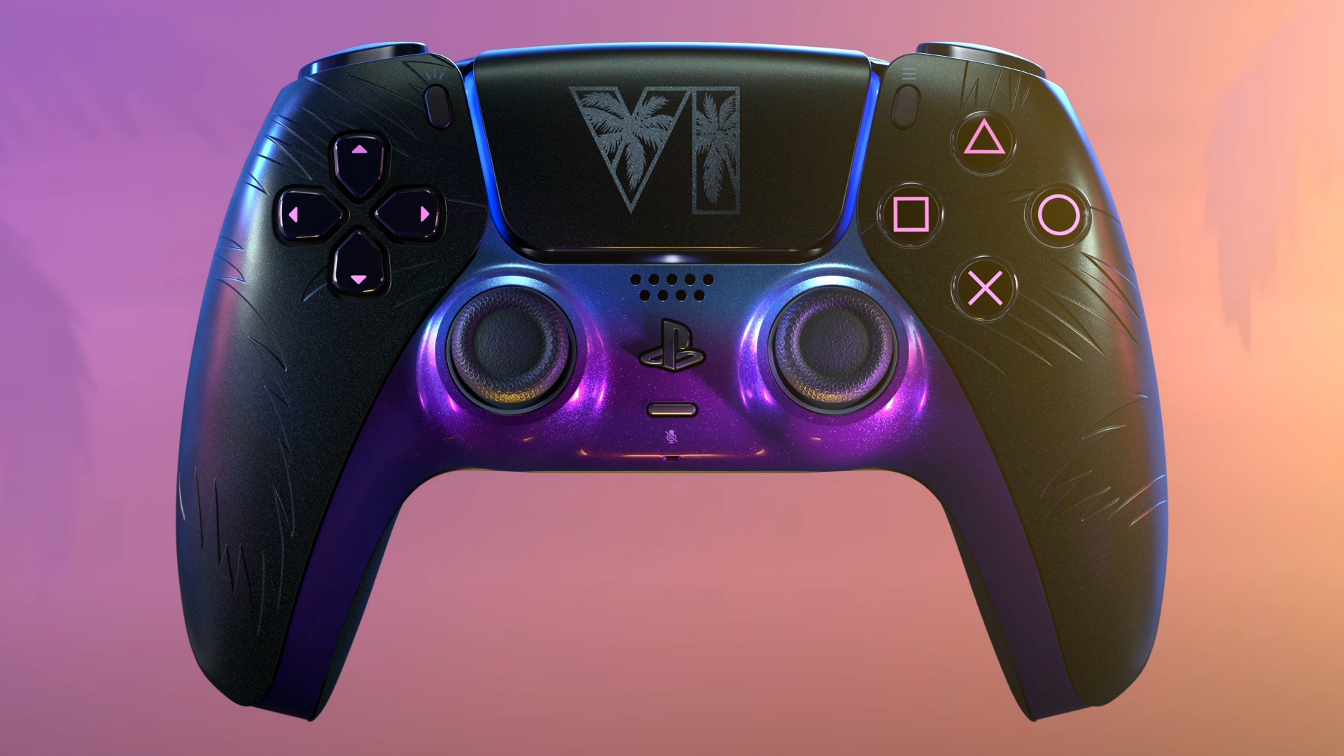 GTA 6 limited edition DualSense controller in black