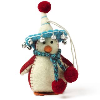 Felt Penguin Christmas Tree Decoration