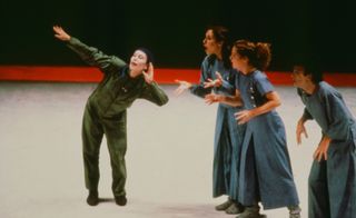 Performers acting in exhibition, Meredith Monk: Calling