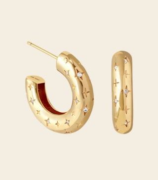 Image of gold hoops