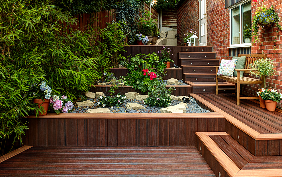 Trex composite decking