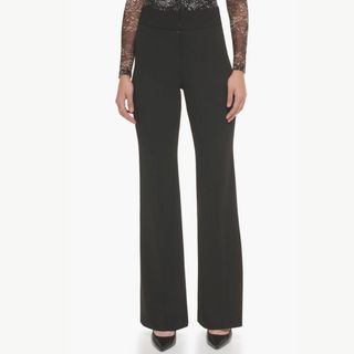 Black suit trousers