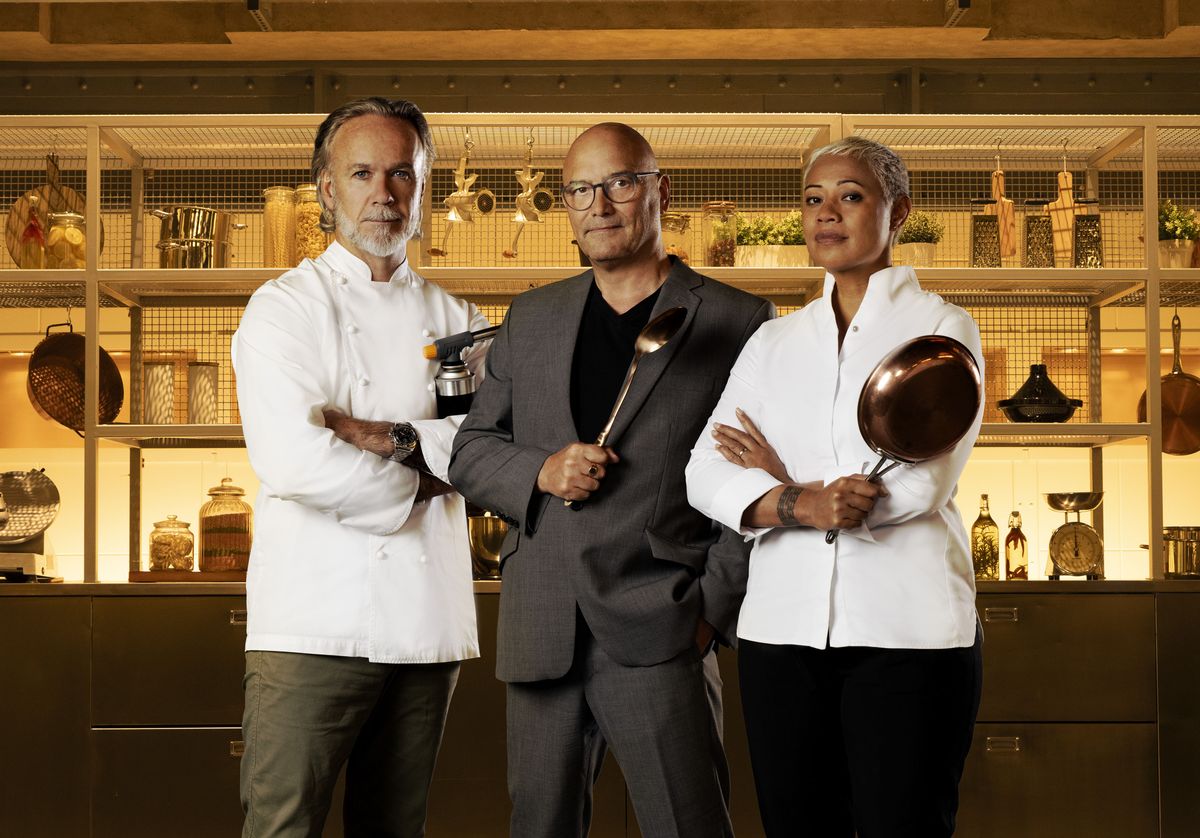 MasterChef The Professionals Marcus Wareing Gregg Wallace and Monica Galetti