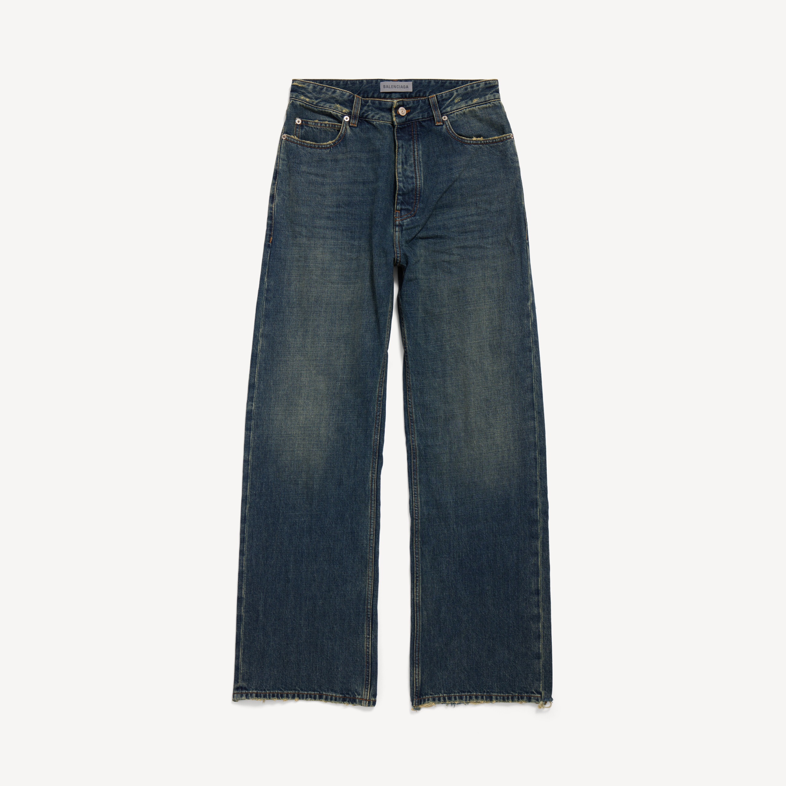 Men's Regular Fit Jeans in Vintage Blue