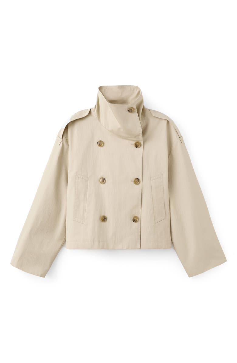 Crop Trench Jacket