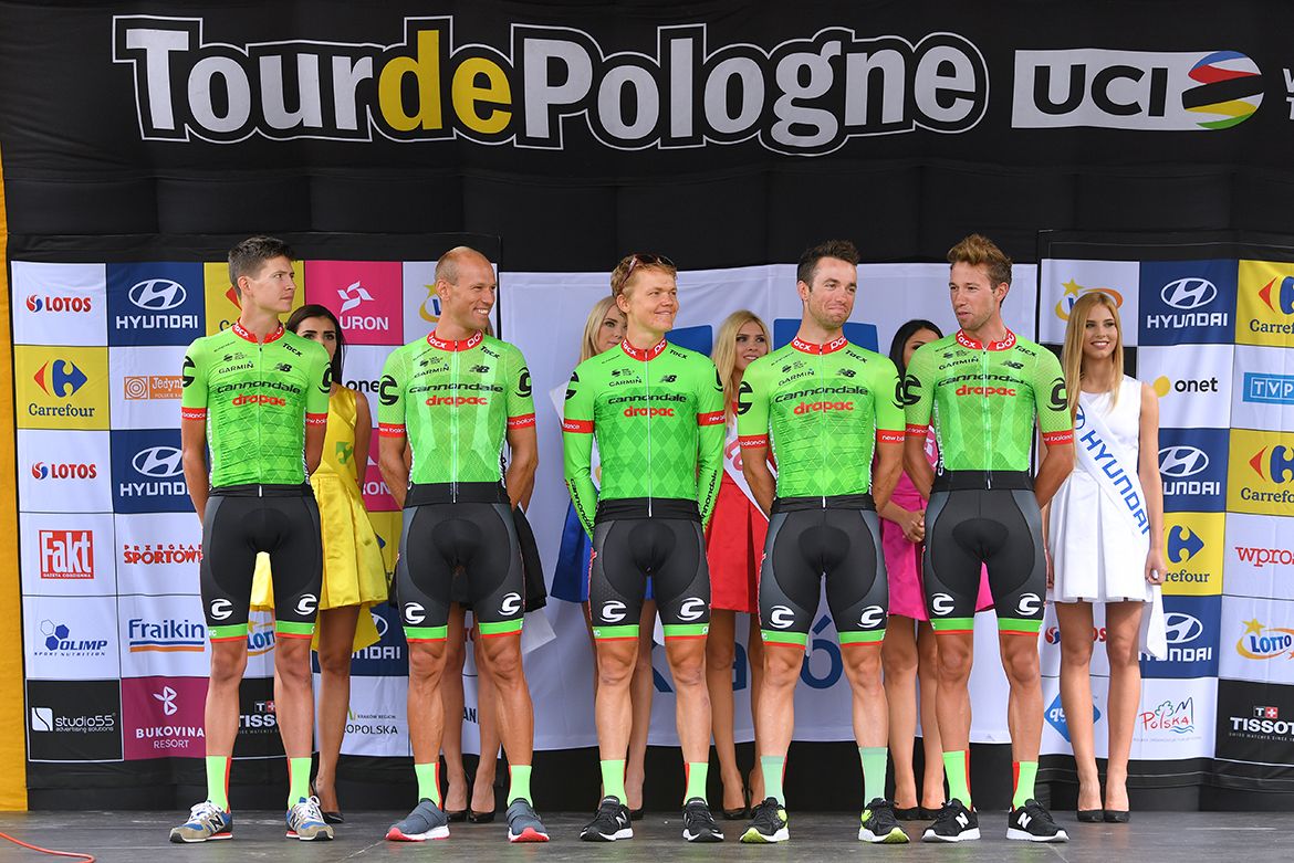 Cannondale-Drapac had only five starters