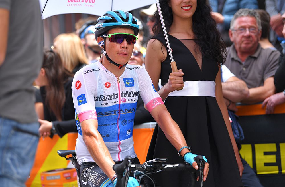 Miguel Angel Lopez (Astana) Stage 15 at the Giro d'Italia